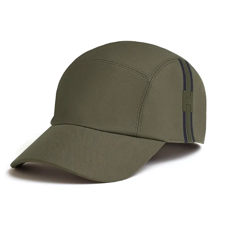 Hermes Cashmere Cap Green