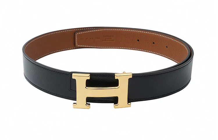 Hermes H Buckle Togo Belt