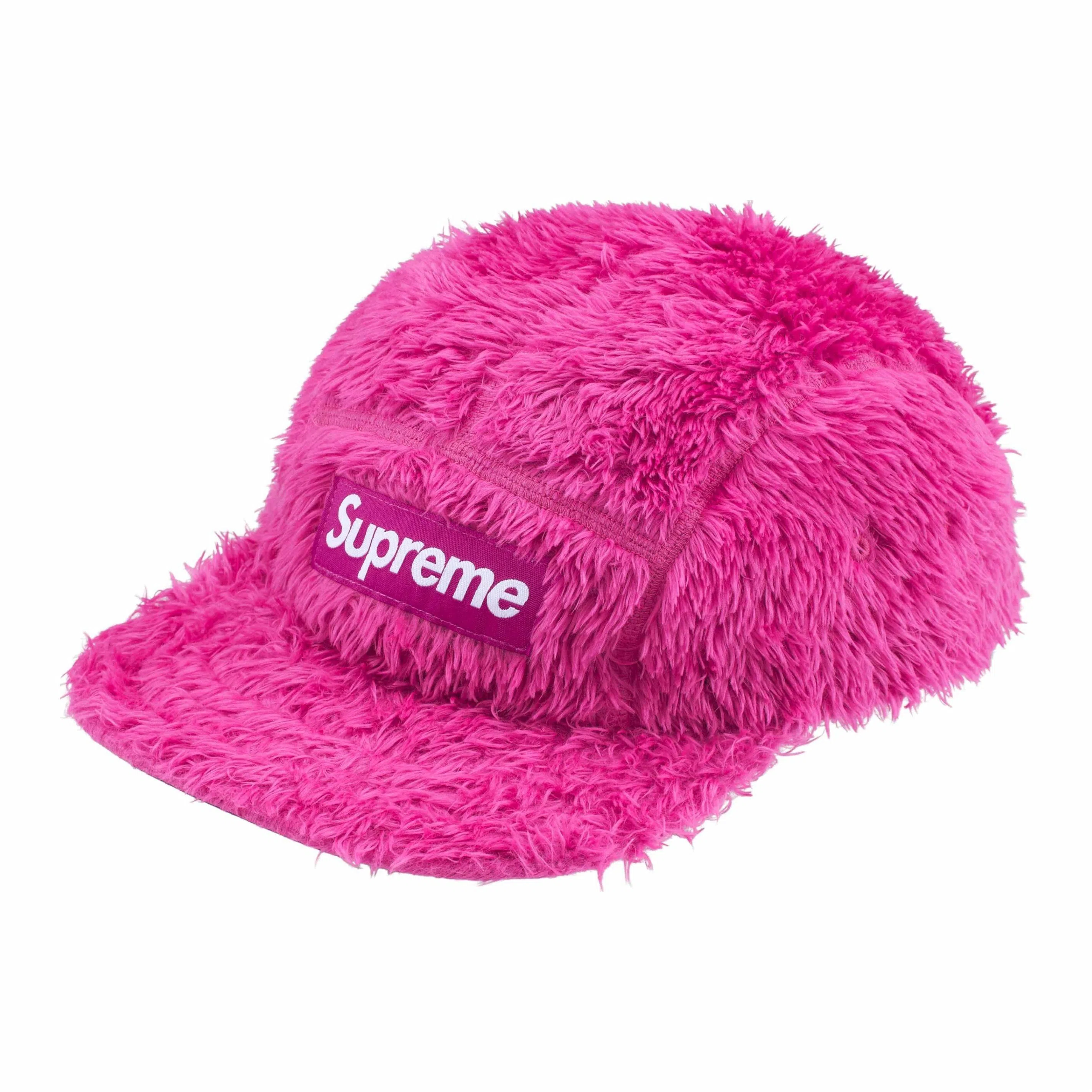 Supreme FW24 WEEK 19 Fuzzy Camp Cap