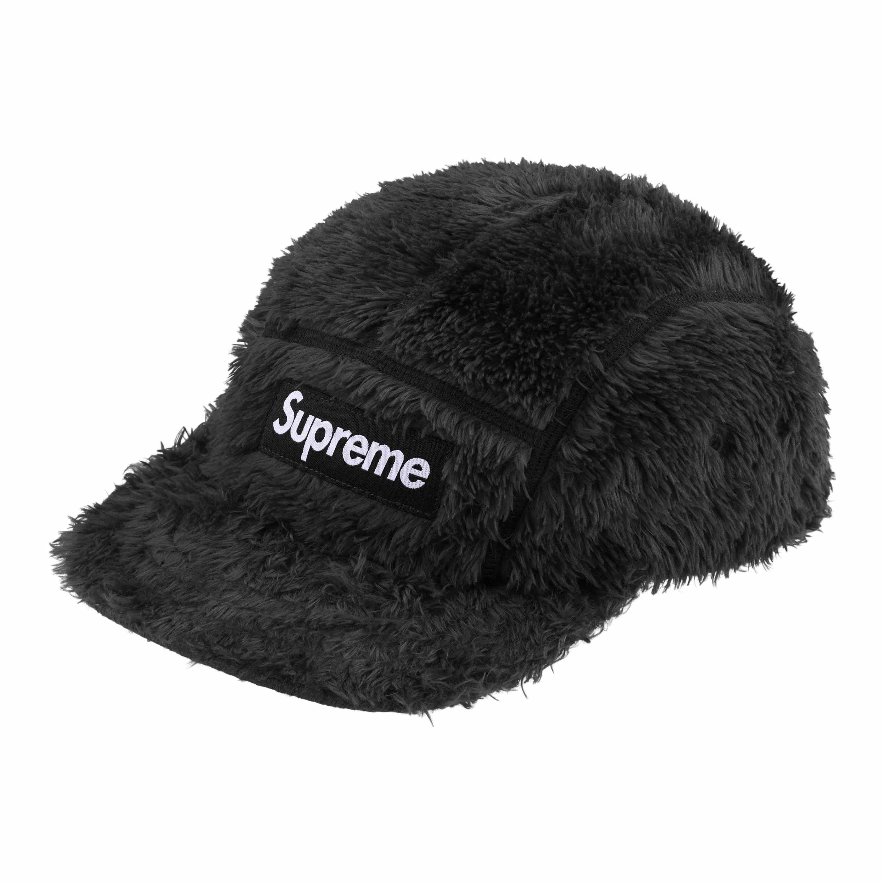 Supreme FW24 WEEK 19 Fuzzy Camp Cap