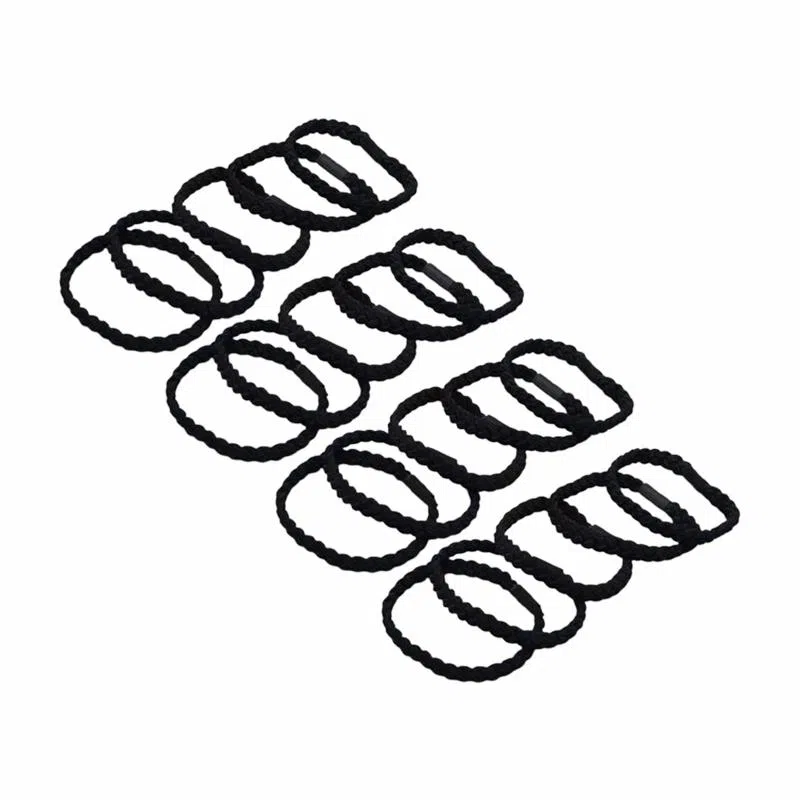 简应舒 麻花辫发绳简约百搭基础发圈扎头发皮筋 涤纶 发饰 女款