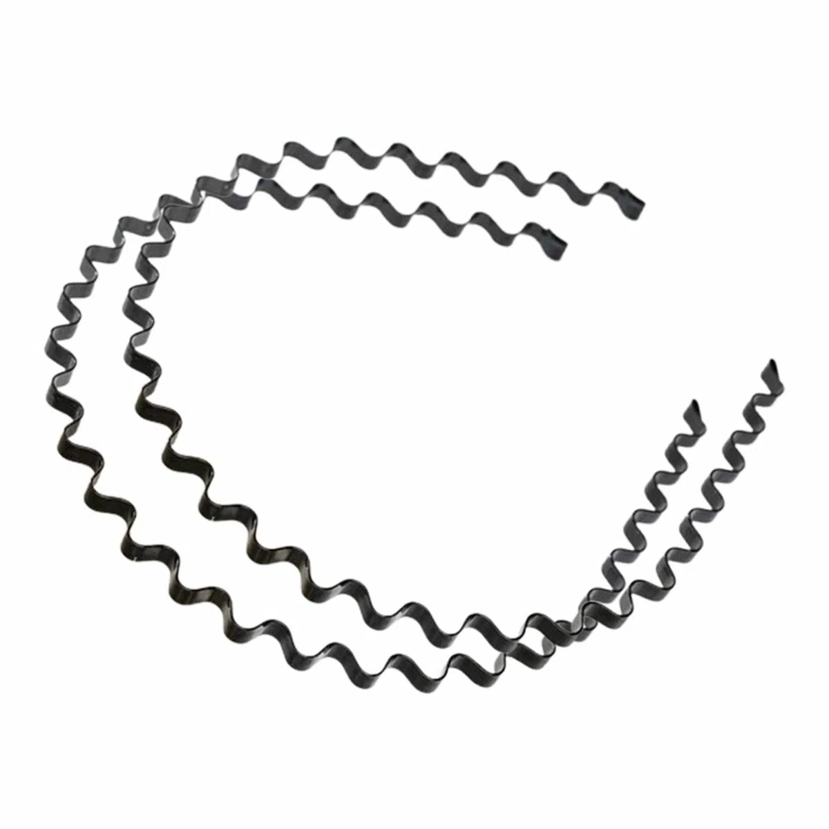 简应舒 洗脸运动隐形背头波浪压发不勒头发卡简约 合金 发箍 女款