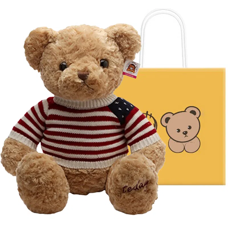 柏文熊 毛衣熊 泰迪熊 玩偶 毛绒公仔