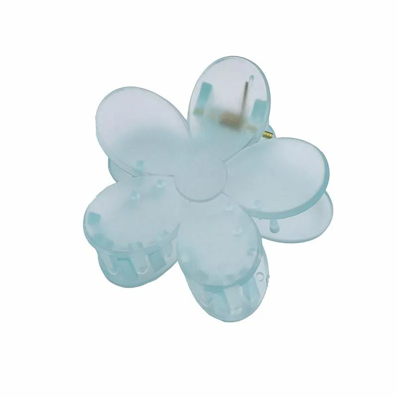 沂茹 小清新仙气少女心浅简约精致半透明花朵小发抓小香风甜美森系可爱减龄日常 亚克力 发夹 女款