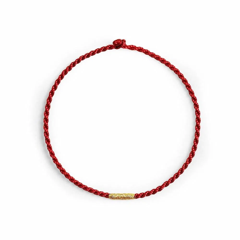 饰伴 丝缕情深好运 小众可自由新中式国潮 福气至上 本命年 精致 日常百搭 织物 手绳 男女同款情侣款