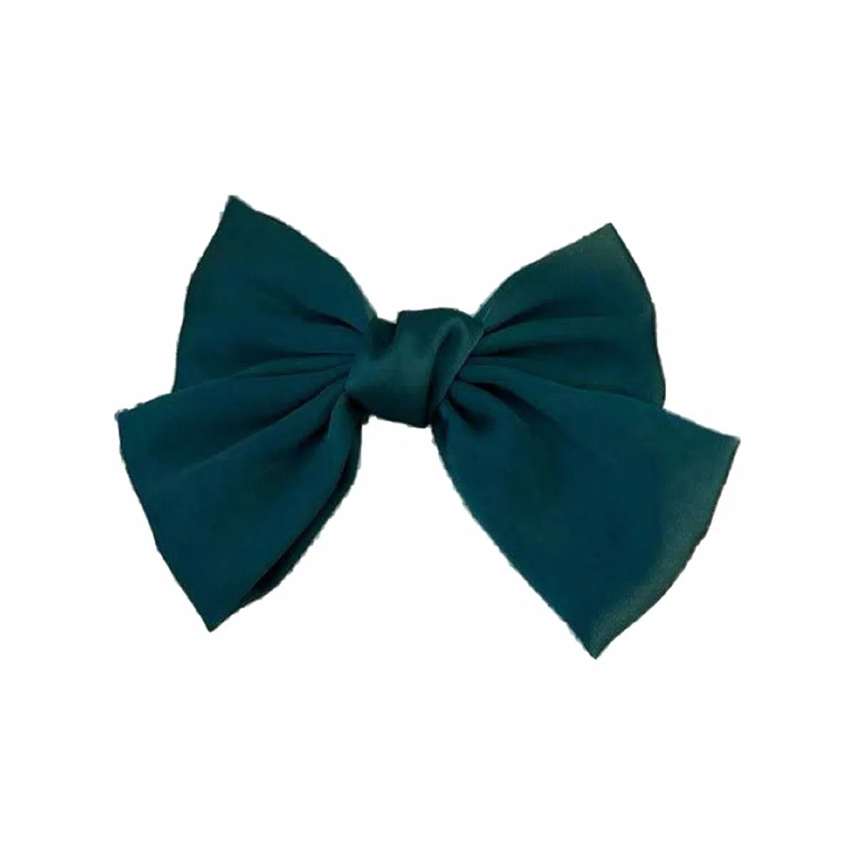 简应舒 大蝴蝶结 弹簧夹子后脑勺发卡高级感夹子发卡 缎面 头饰发夹 女款