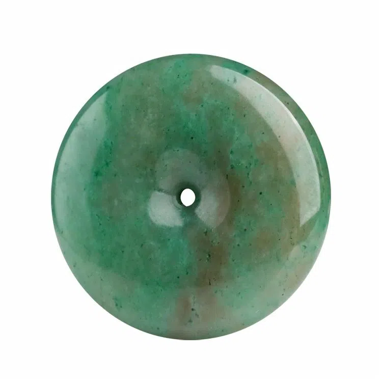 玉说 国风平安扣挂饰圆圆满满 独山玉 吊坠 男女同款情侣款