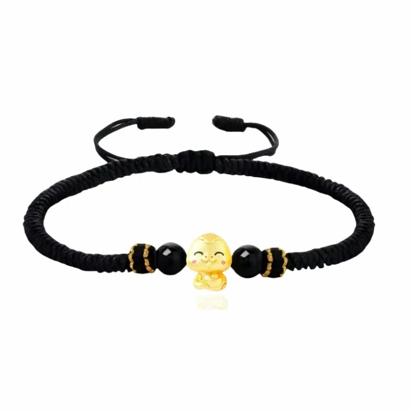 幸囍礼 幸运小蛇 福蛇新中式转运纳福文艺#好运 气质 高级感百搭 玛瑙 手链 男女同款情侣款