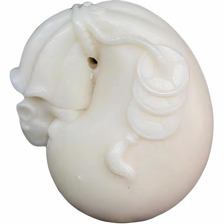 書卓 钱袋鼠 随身盘玩 文玩招财雕刻把玩 装饰品 平安车载工艺品#好运 象牙果 把件 男女同款情侣款