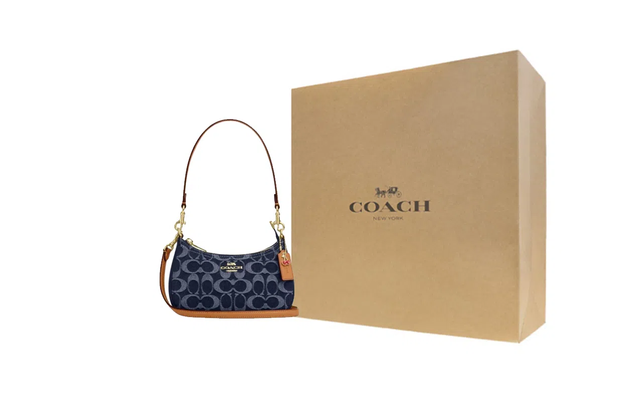 COACH Teri 20 Denim Blue
