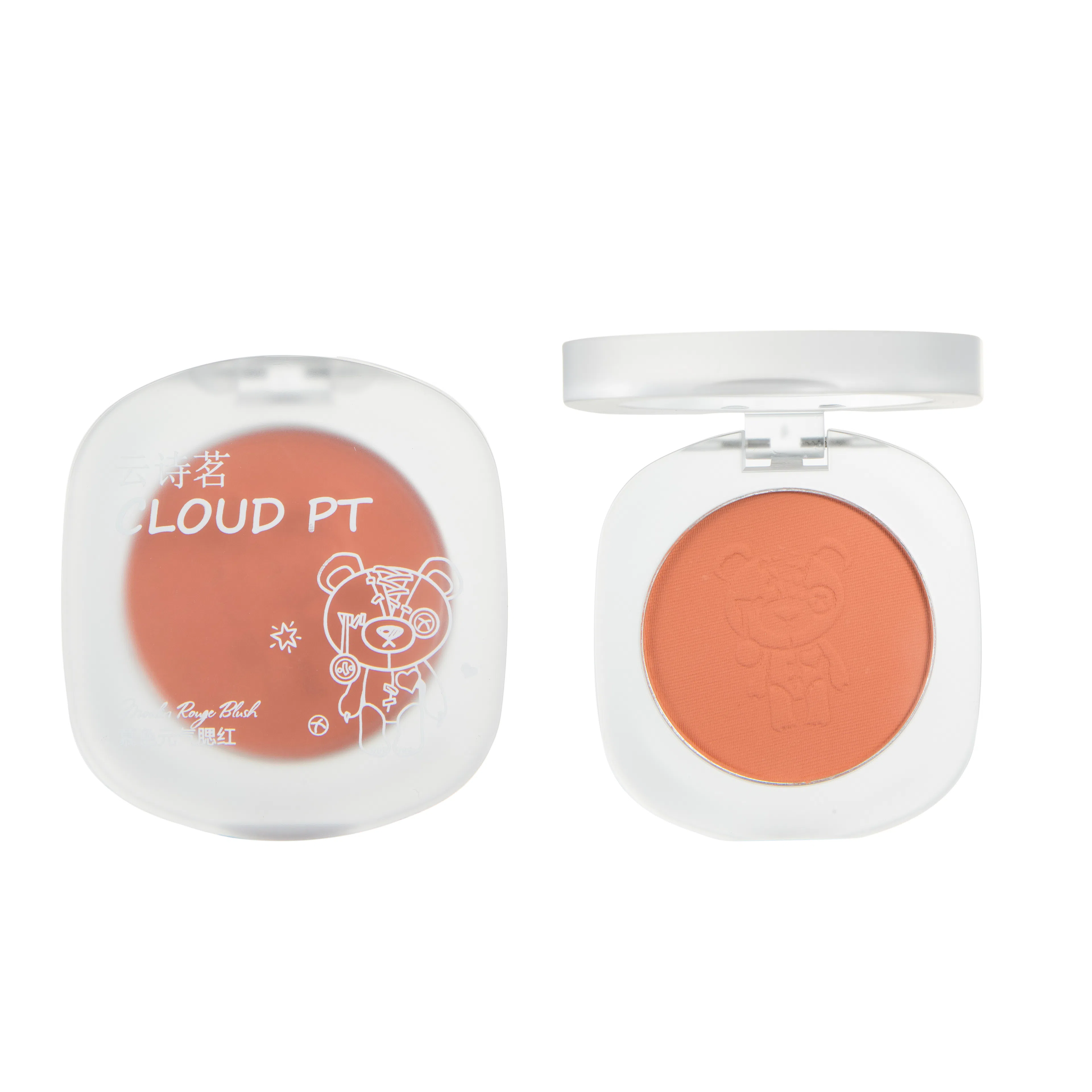 云诗茗 暮色元气腮红 不卡粉修饰肤色修饰轮廓定妆 单色 细腻甜美柔美双颊