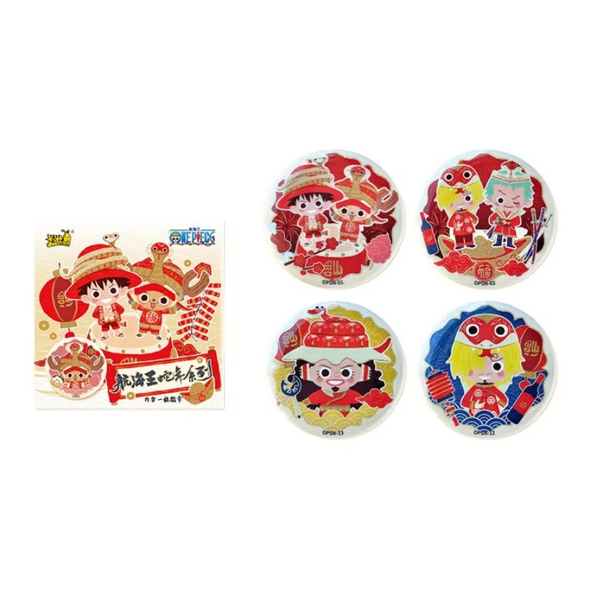 卡游 航海王徽章蛇年系列 动漫周边马口铁谷子胸章吧唧 徽章