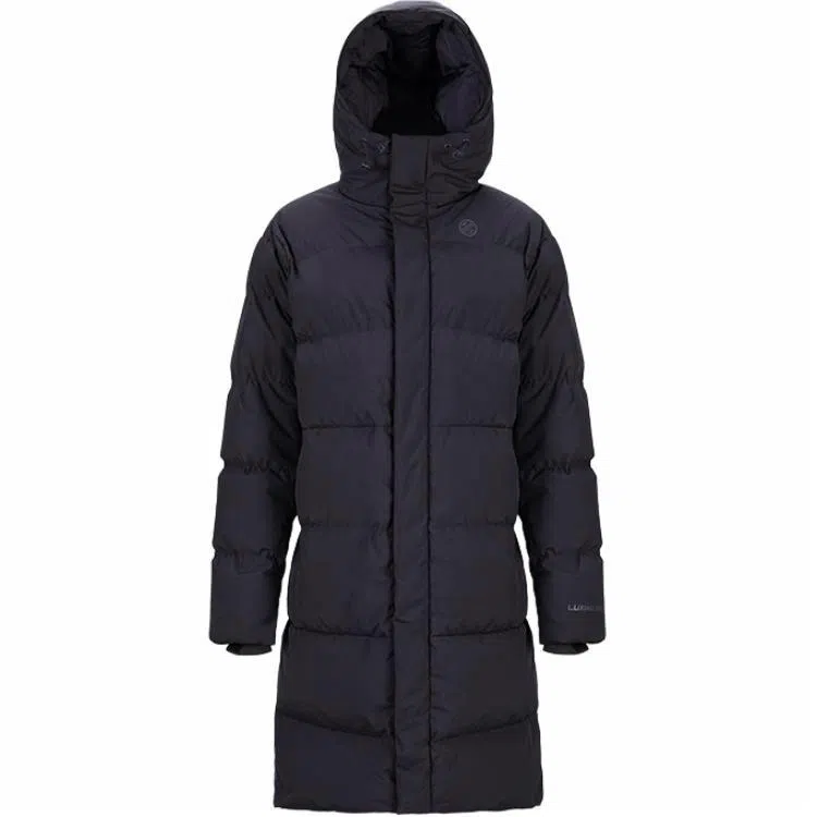 LUXIAOJUN Long Down Coat Black