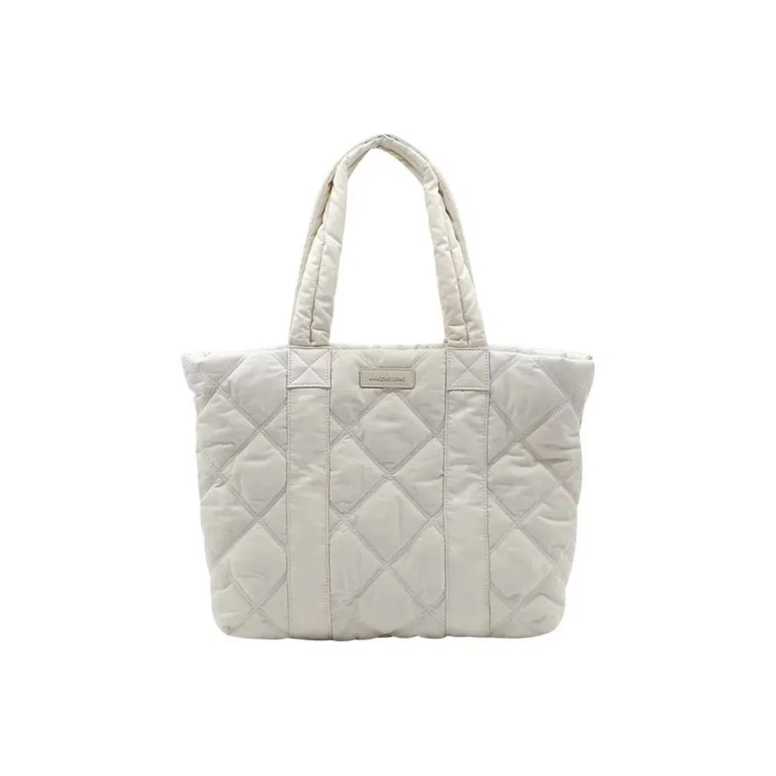 泰克森 时尚菱格大容量通勤购物包羽绒百搭 织物 托特包手提包 男女同款情侣款 多色