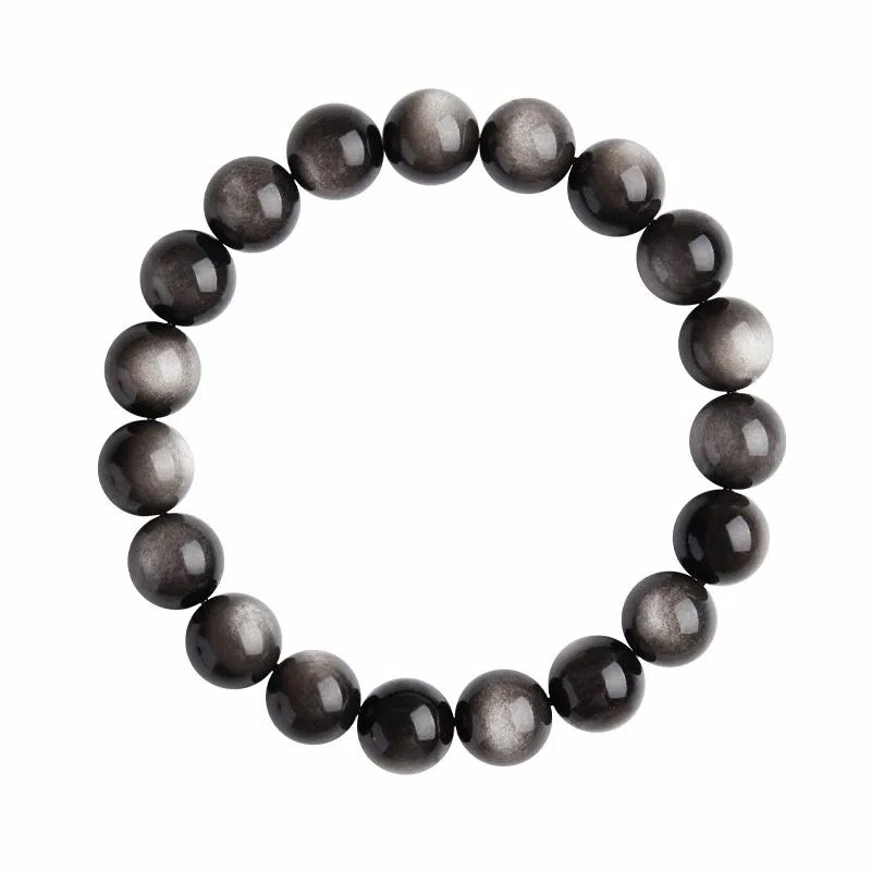 琅风 百搭转运珠新中式国潮时尚潮流轻奢高级感 黑曜石 手串 男女同款情侣款