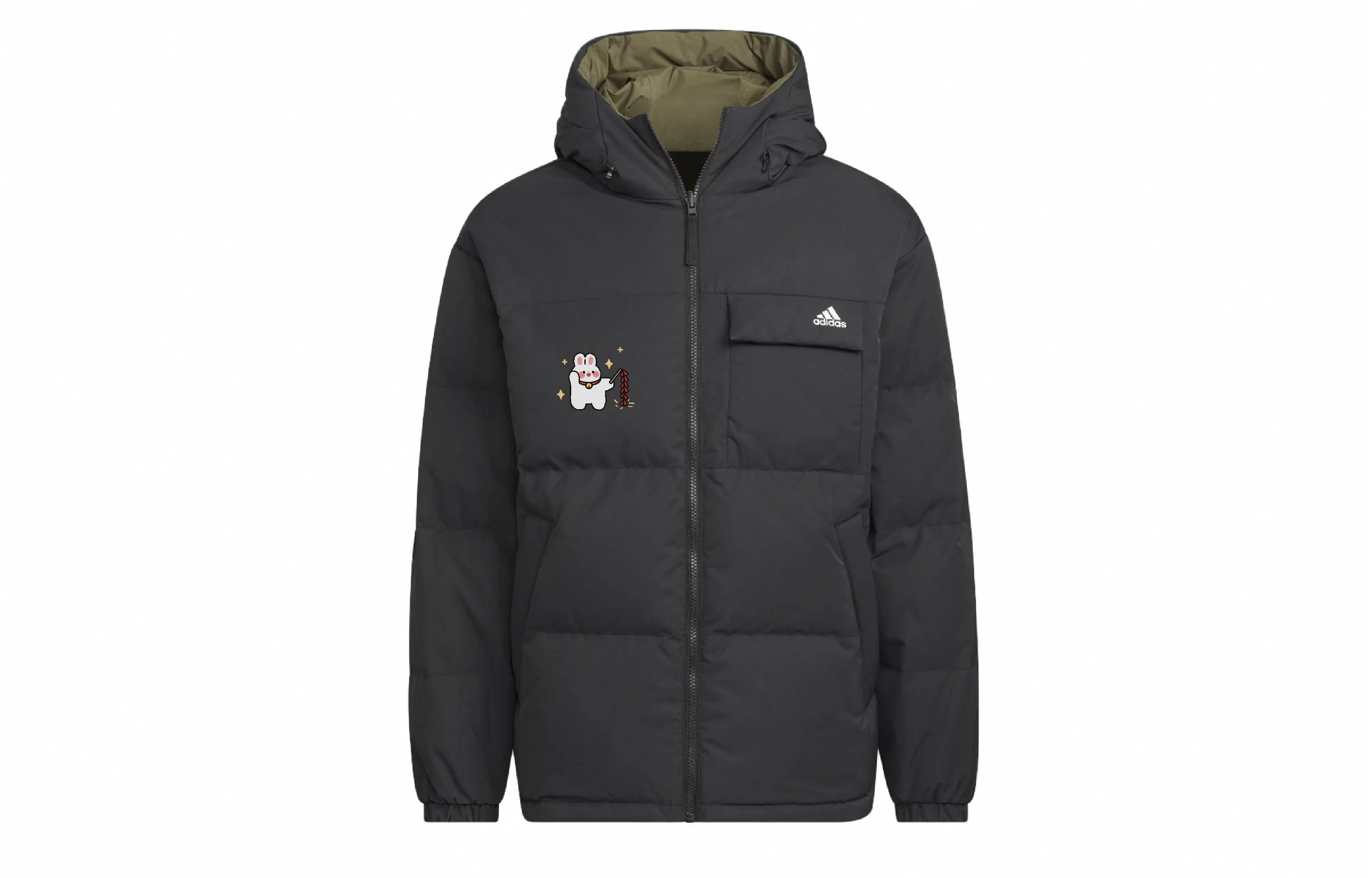 adidas YXYY Firecracker Rabbit Reversible Down Jacket