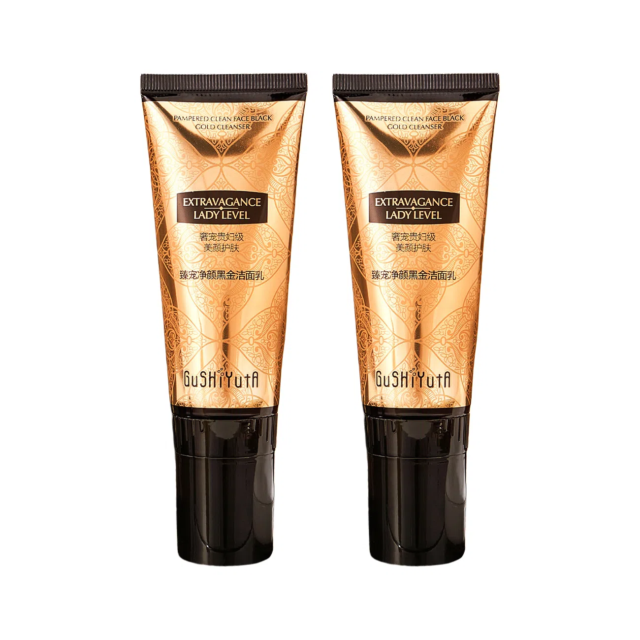 故事与她 臻宠抚净颜黑金洁面乳按摩刷头温和清洁洗面奶护肤 保湿清洁补水