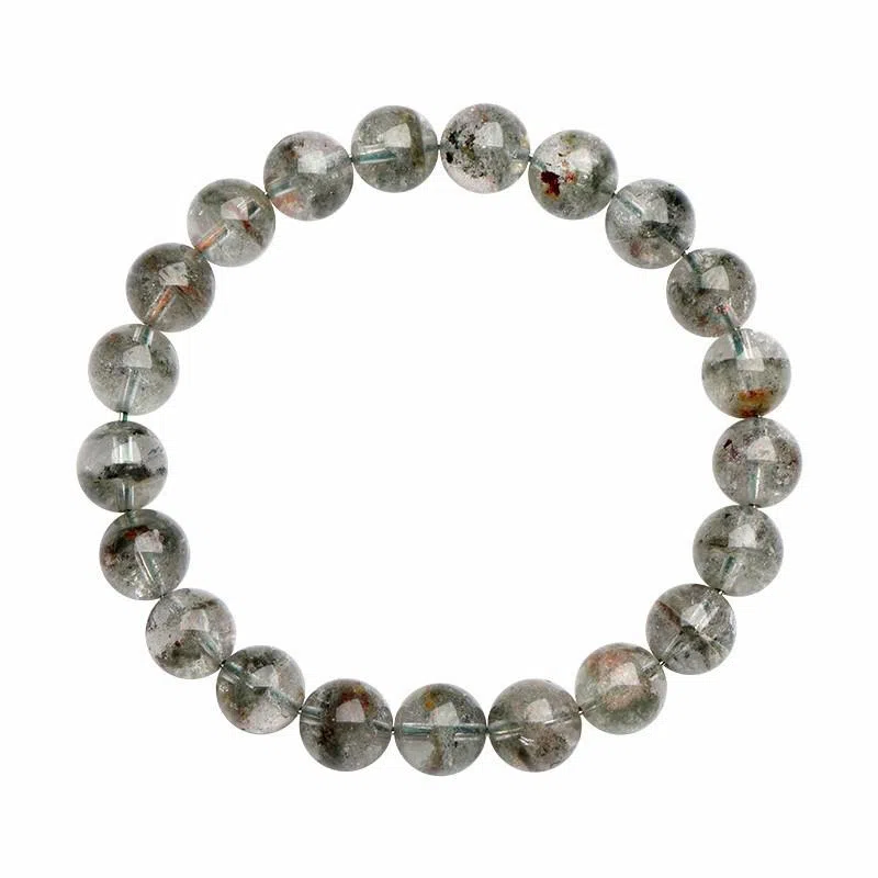 金戟 空中花园绿幽灵 新中式国潮千层幽灵串珠 晶莹剔透轻奢 提升事业生肖星座守护 水晶 手串 男女同款情侣款