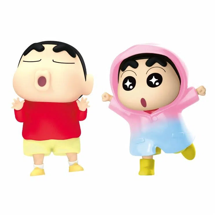 灵动创想 小新的日常 第二弹 可爱卡通书包挂饰 塑胶 挂件 男女同款情侣款 多巴胺配色