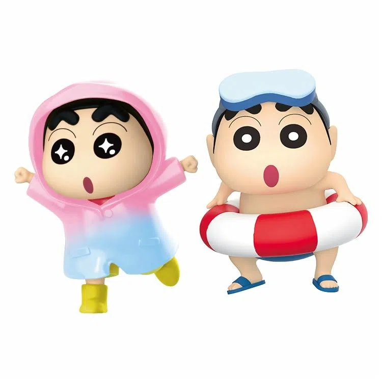 灵动创想 小新的日常 第二弹 可爱卡通书包挂饰 塑胶 挂件 男女同款情侣款 多巴胺配色