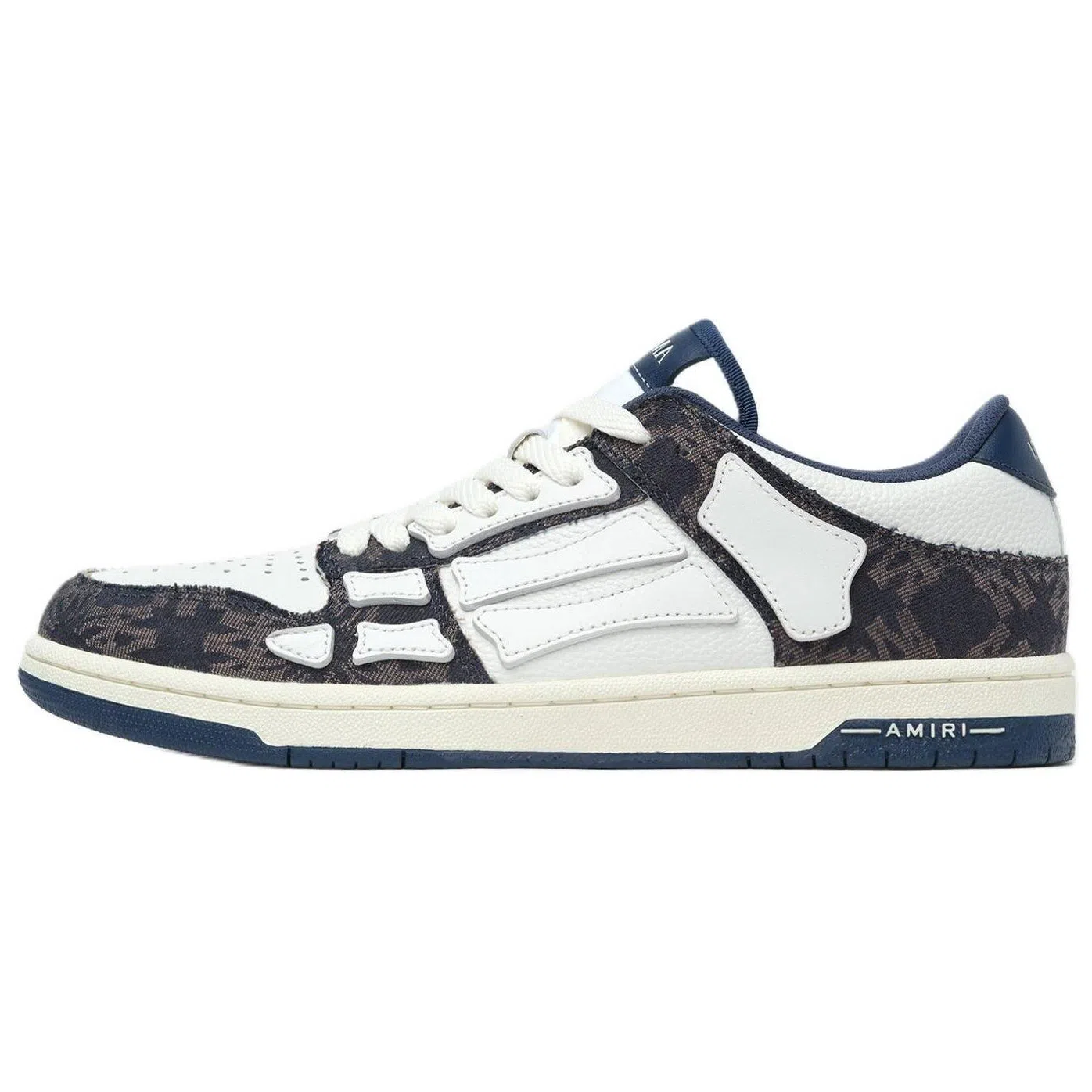 AMIRI Skel-Top Low MA Blue