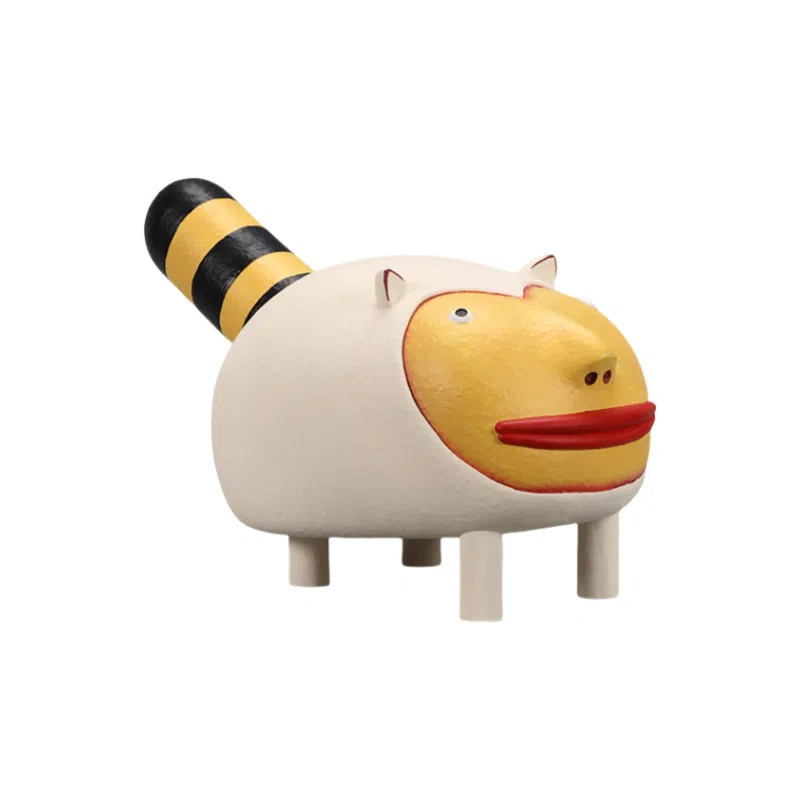 咕轹 手绘卡通昆虫抽象艺术装饰品摆件玄关客厅房桌面树脂软装  潮流衍生品