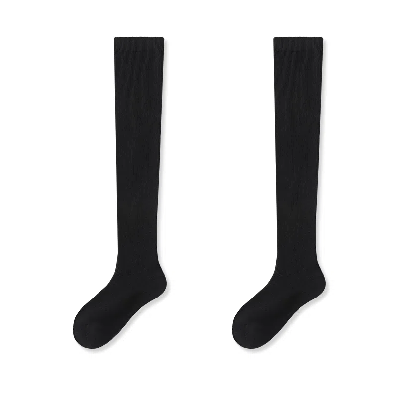 亲相见 舒适透气抗菌简约过膝袜 女款 组合装