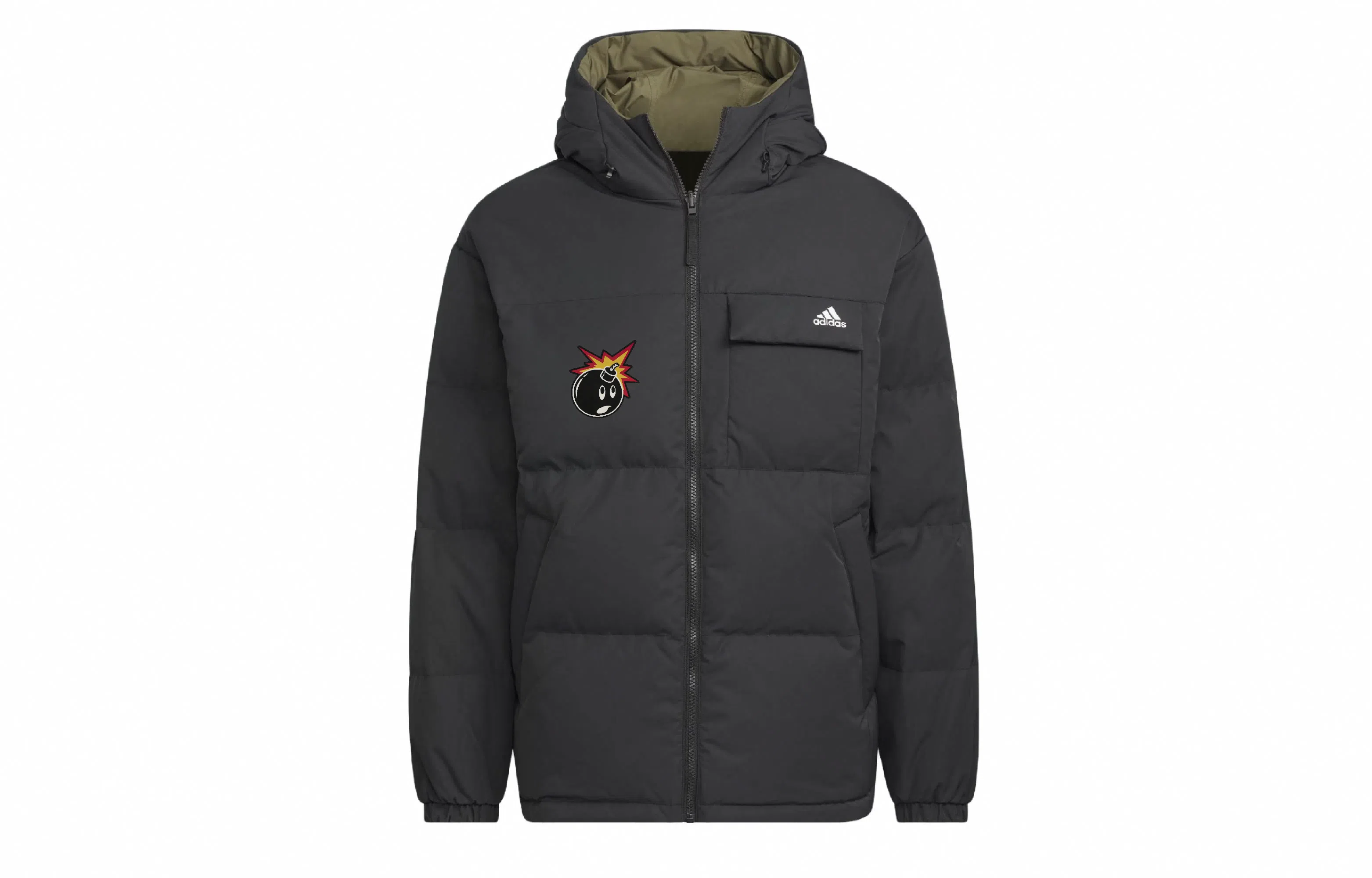 adidas YXYY Bomber Hoodie Down Jacket