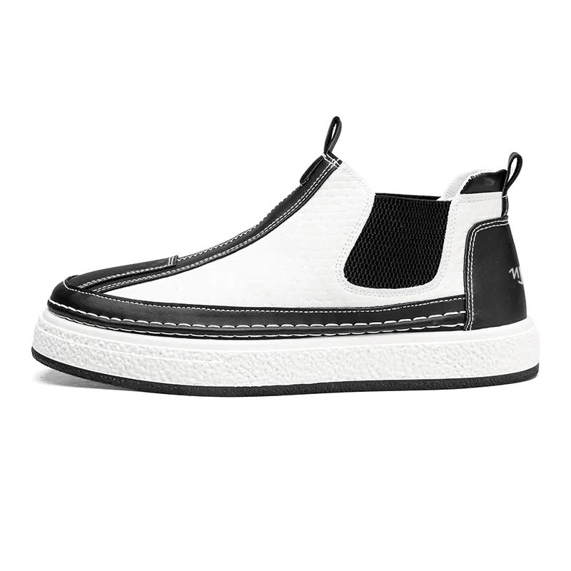 南极人 超纤皮 百搭简约潮流 切尔西靴 男款