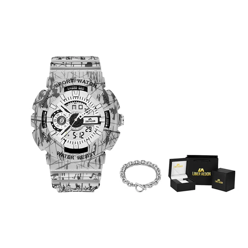 LIBER AEDON Camo Series Quartz Watch