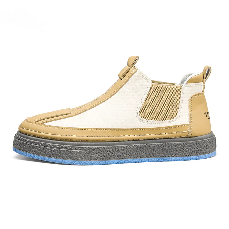 南极人 超纤皮 百搭简约潮流 切尔西靴 男款