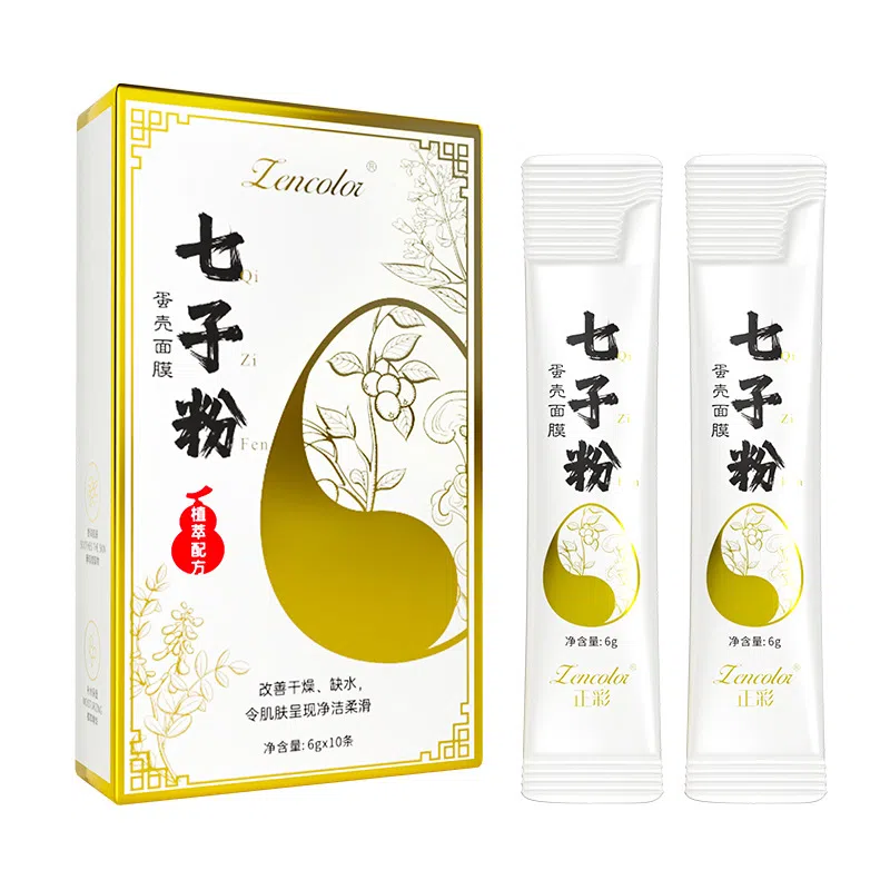 正彩 七子粉蛋壳面膜 保湿滋润补水