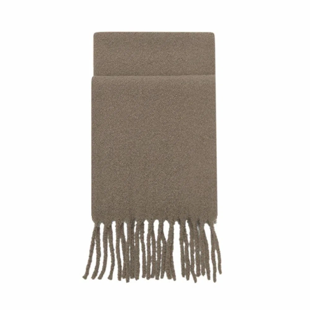 万事利 秋冬新品羊毛披肩办公室加厚保暖围巾 听雪