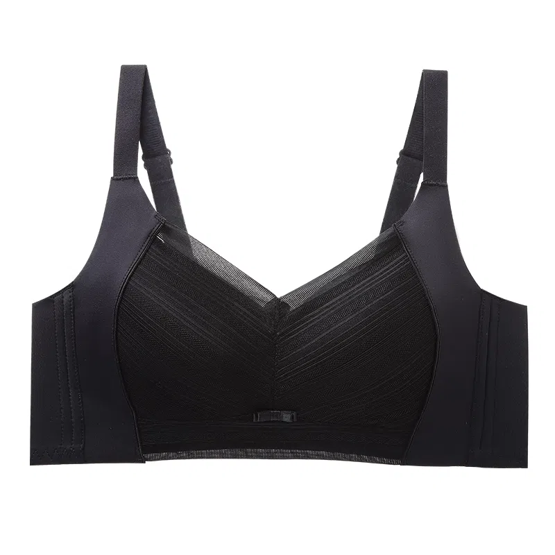 润微 调整型大胸显小薄款无痕防下垂聚拢收副乳文胸 女款