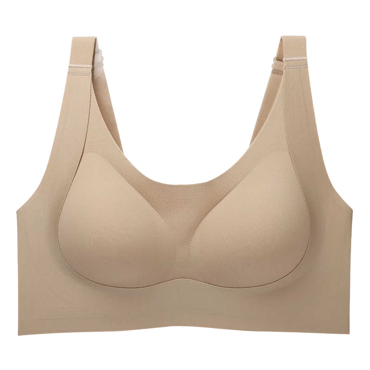 润微 提拉无痕大胸显小薄款上托防下垂调整聚拢收副乳文胸 女款