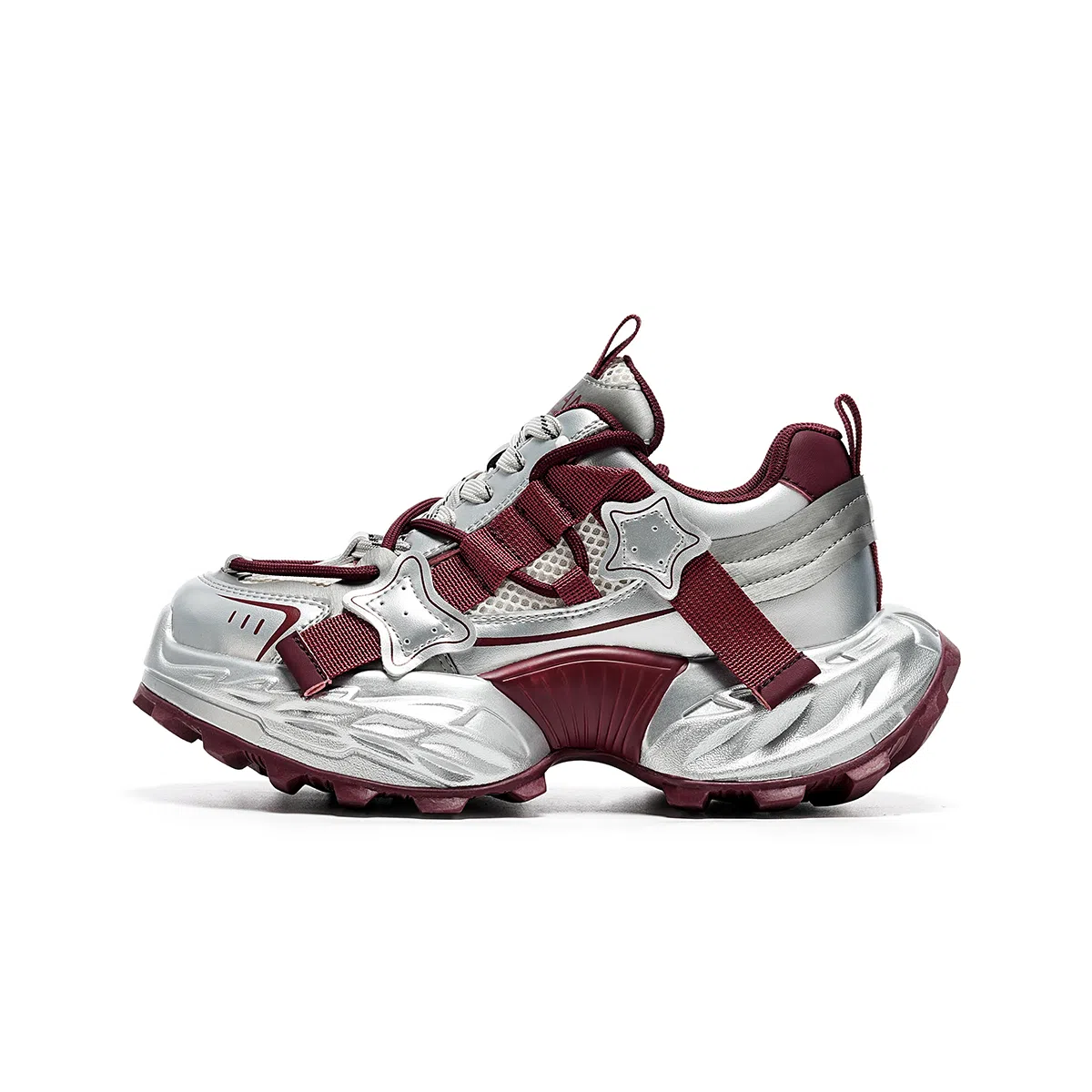 EBLAN Classic Retro Dad Shoes Red