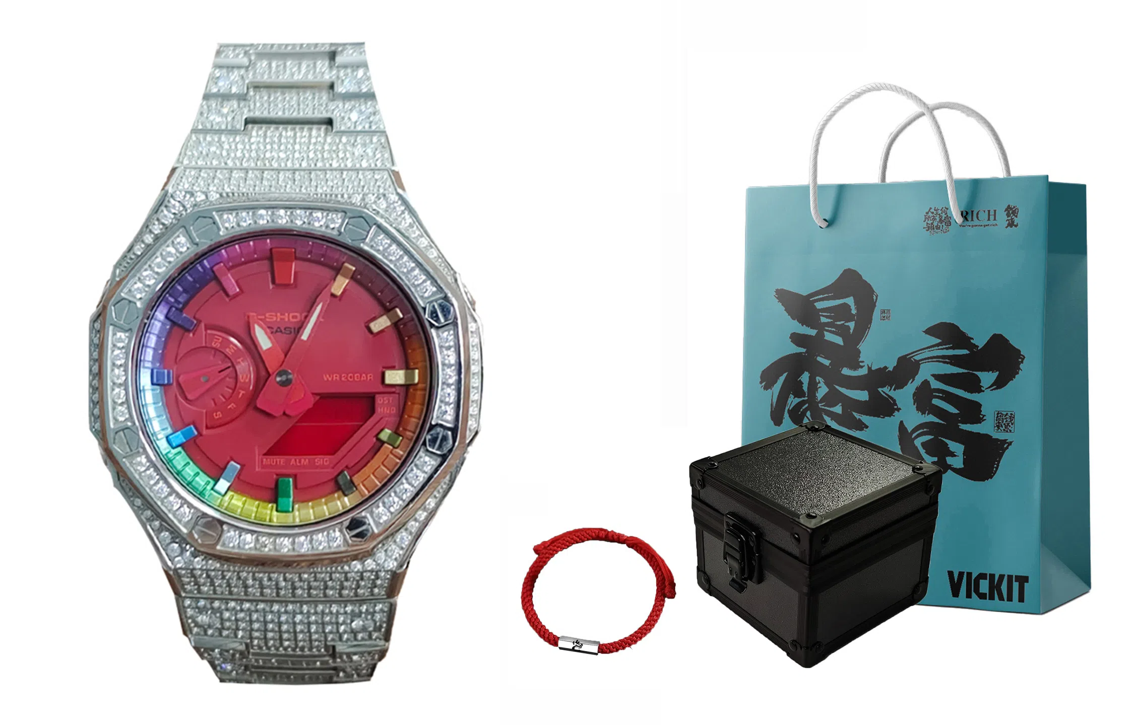 Casio GA-2100 Custom Red