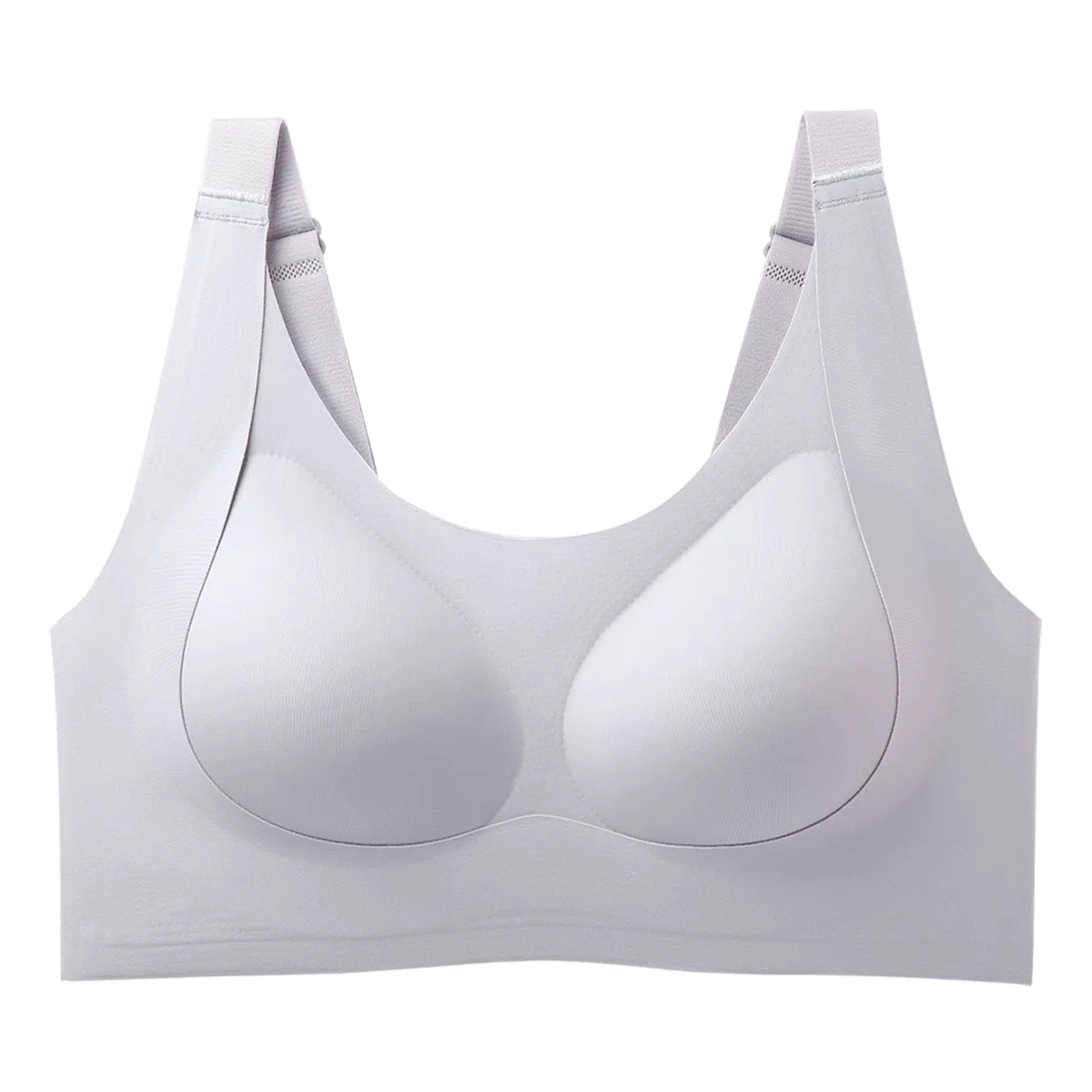 润微 提拉无痕大胸显小薄款上托防下垂调整聚拢收副乳文胸 女款