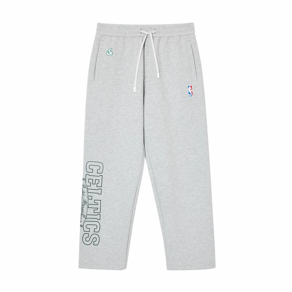 JACK & JONES NBA Knit Sweatpants Light Grey