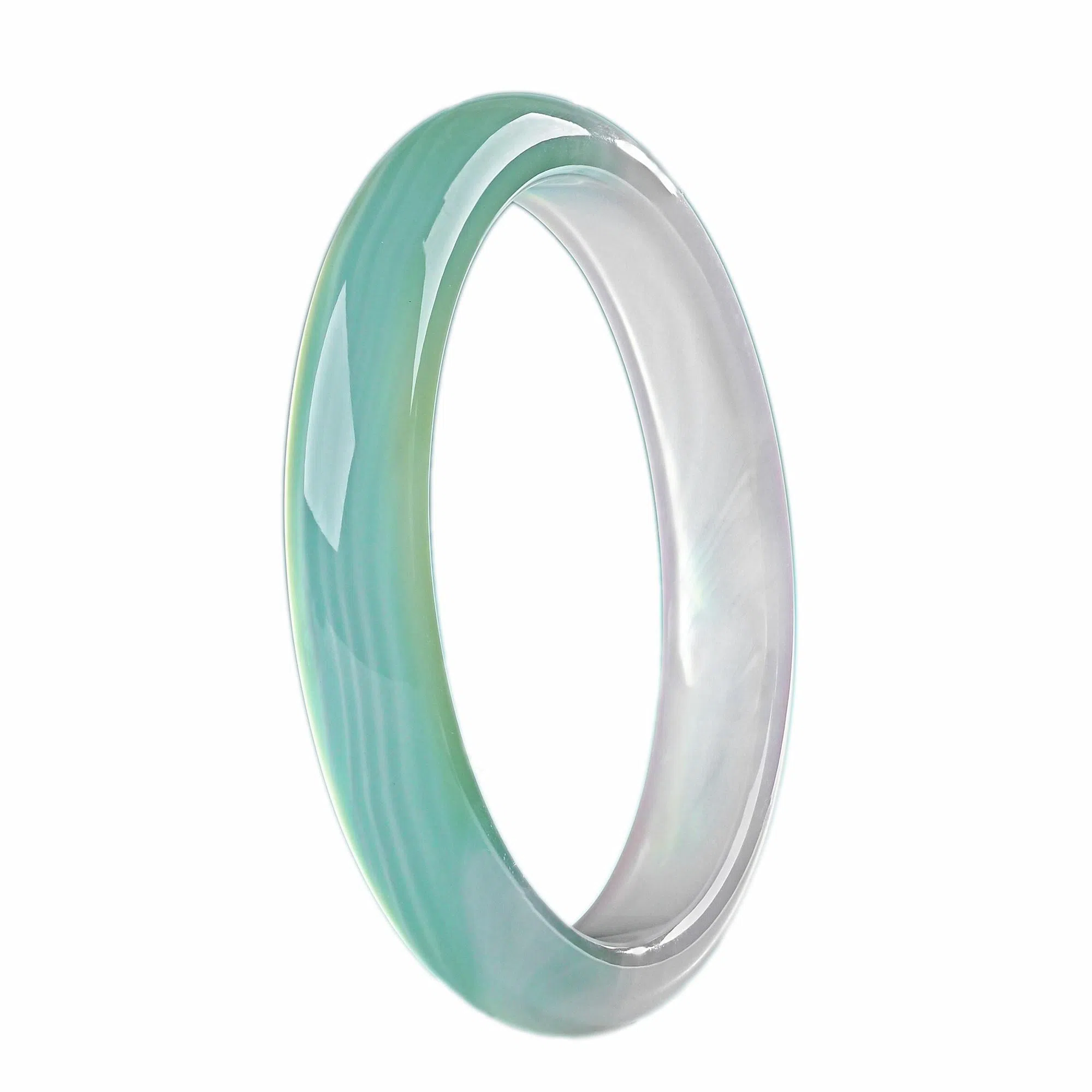 素于 新中式复古国风温润晴蓝典雅好运连连诸事顺遂简约高端通勤时尚百搭古香古色#幸运搭配旗袍气质 玛瑙 手镯 女款