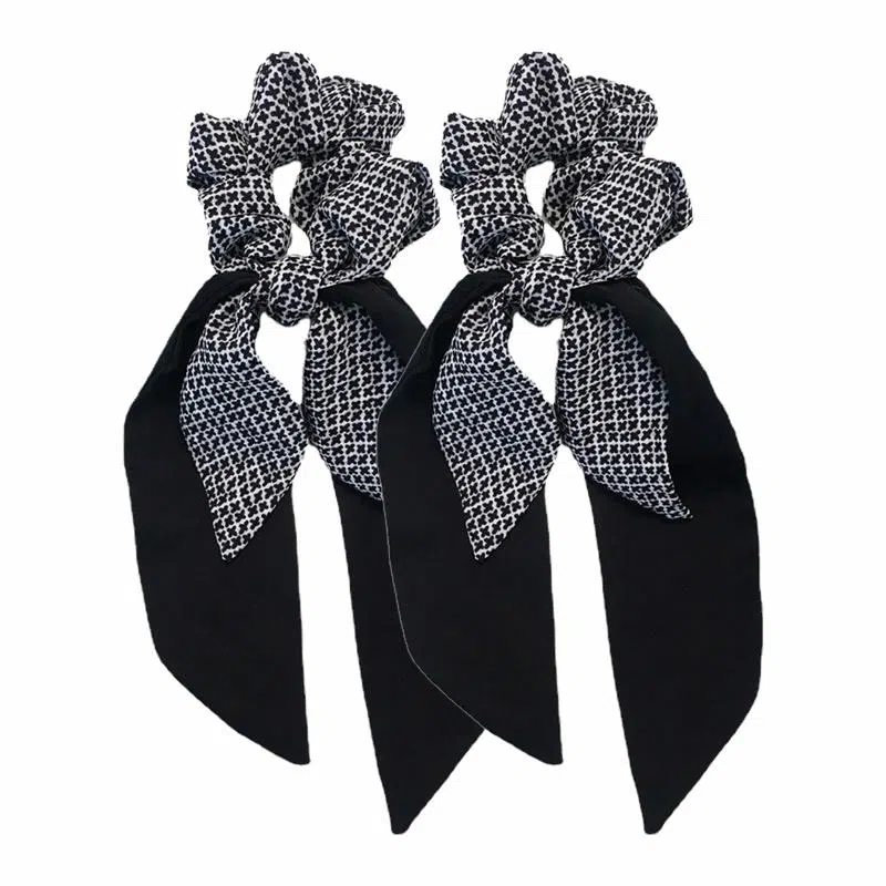 简应舒 蝴蝶结大肠百搭发绳扎马尾皮筋 布艺 发圈 女款