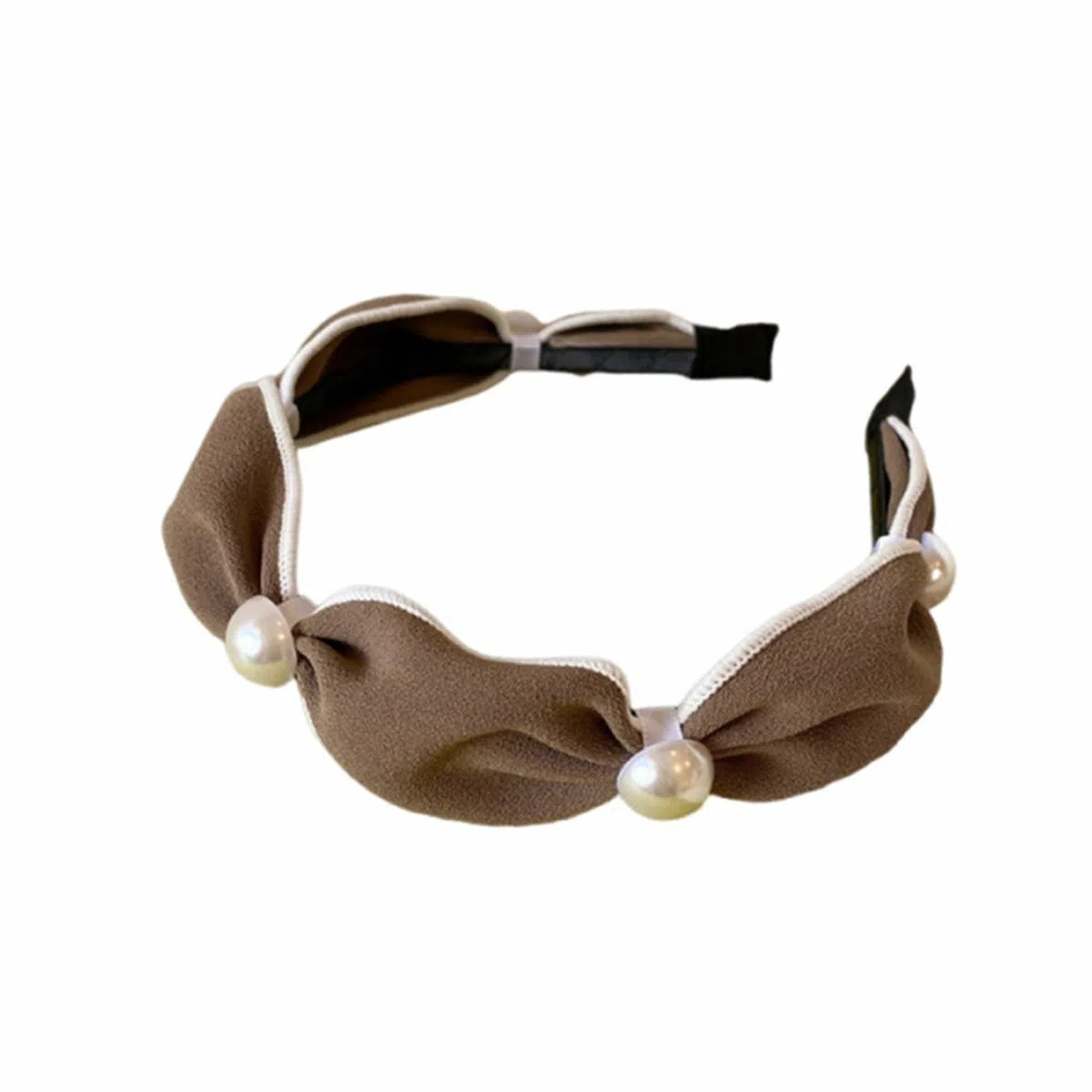 简应舒 复古法式气质 洗脸宽边碎发 布艺 发箍 女款