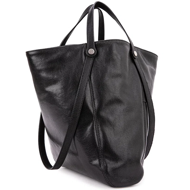 VENOF Leather Bucket Bag