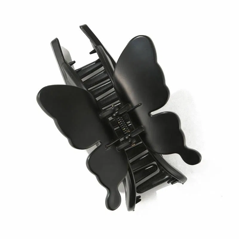 如花梦 简约蝴蝶 高级感气质鲨鱼夹 亚克力 发夹 女款