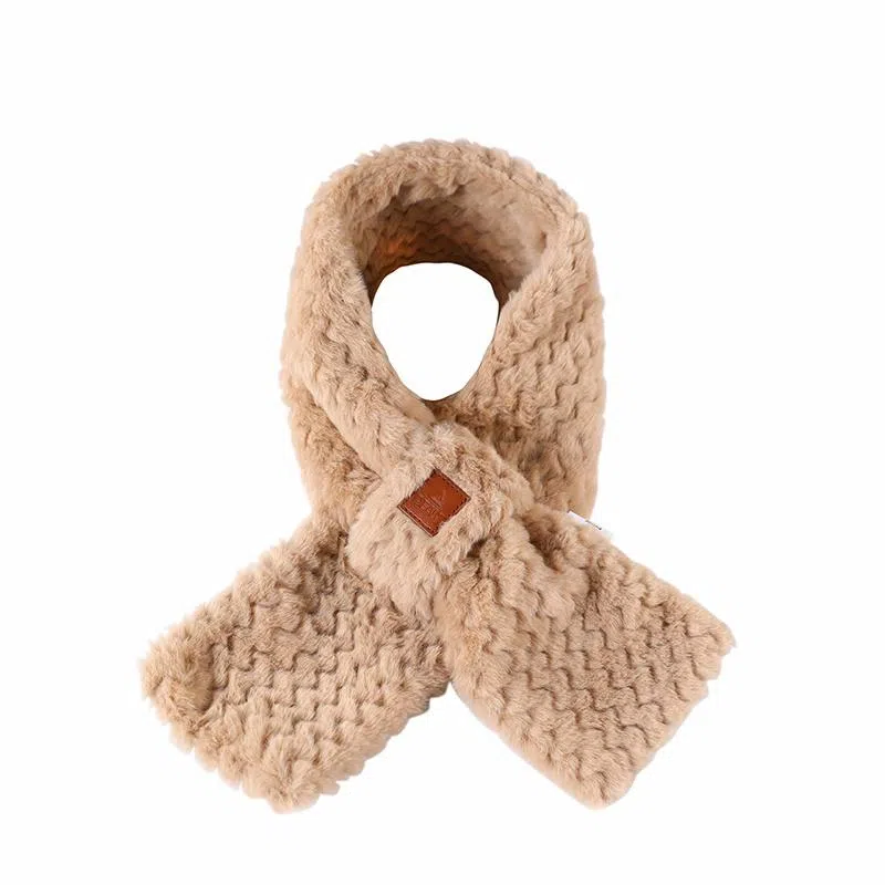 匹克 短绒毛 聚酯纤维 绒线围巾 男女同款情侣款