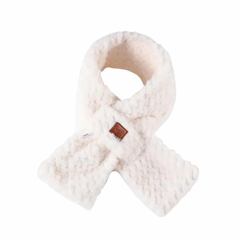 匹克 短绒毛 聚酯纤维 绒线围巾 男女同款情侣款