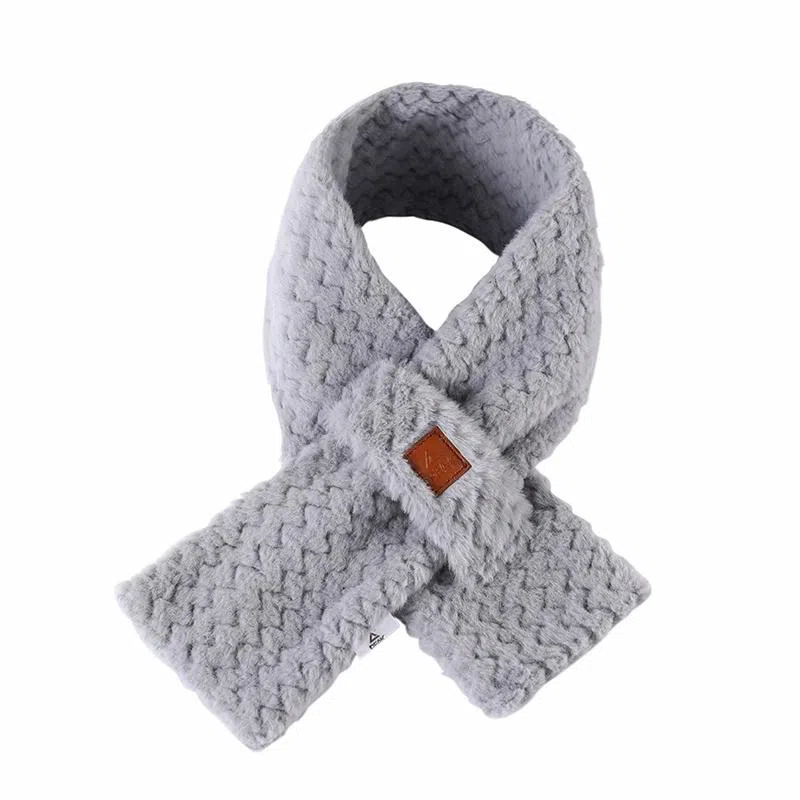 匹克 短绒毛 聚酯纤维 绒线围巾 男女同款情侣款