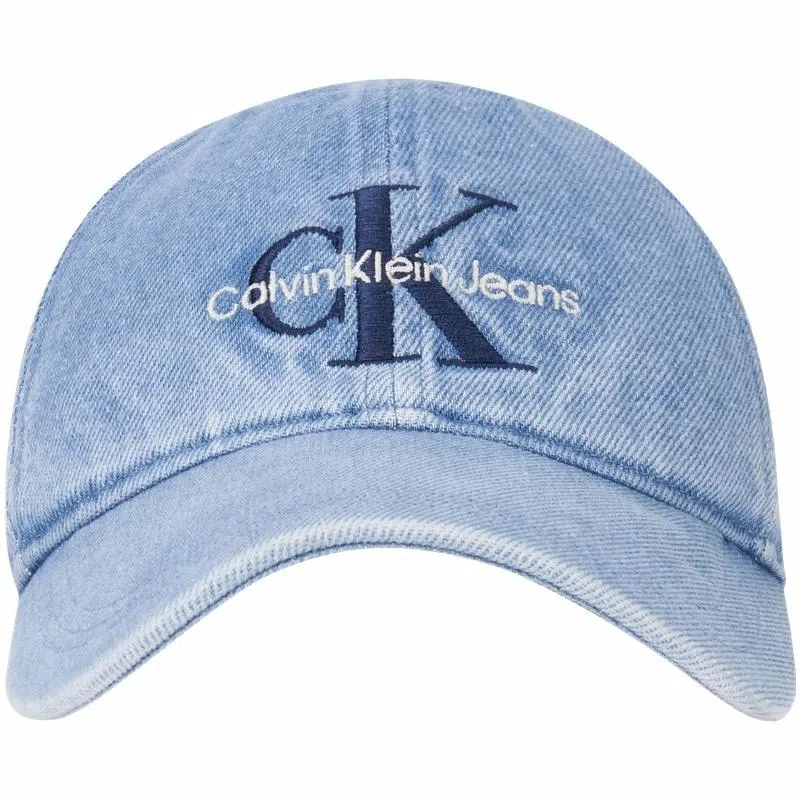 Calvin Klein Classic Logo Denim Cap