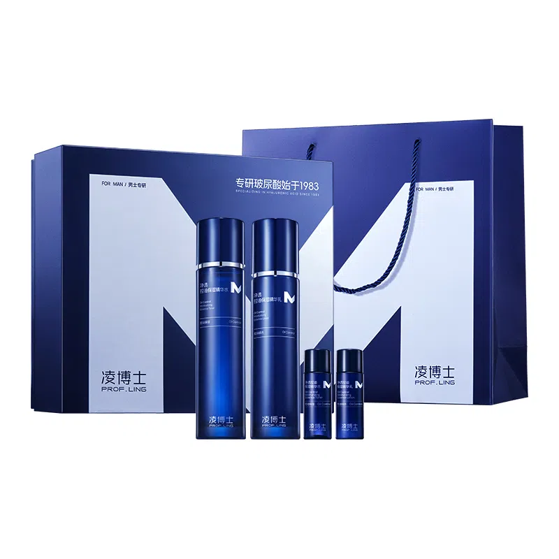 凌博士 男士 护肤套装 补水紧致舒缓抗皱保湿控油