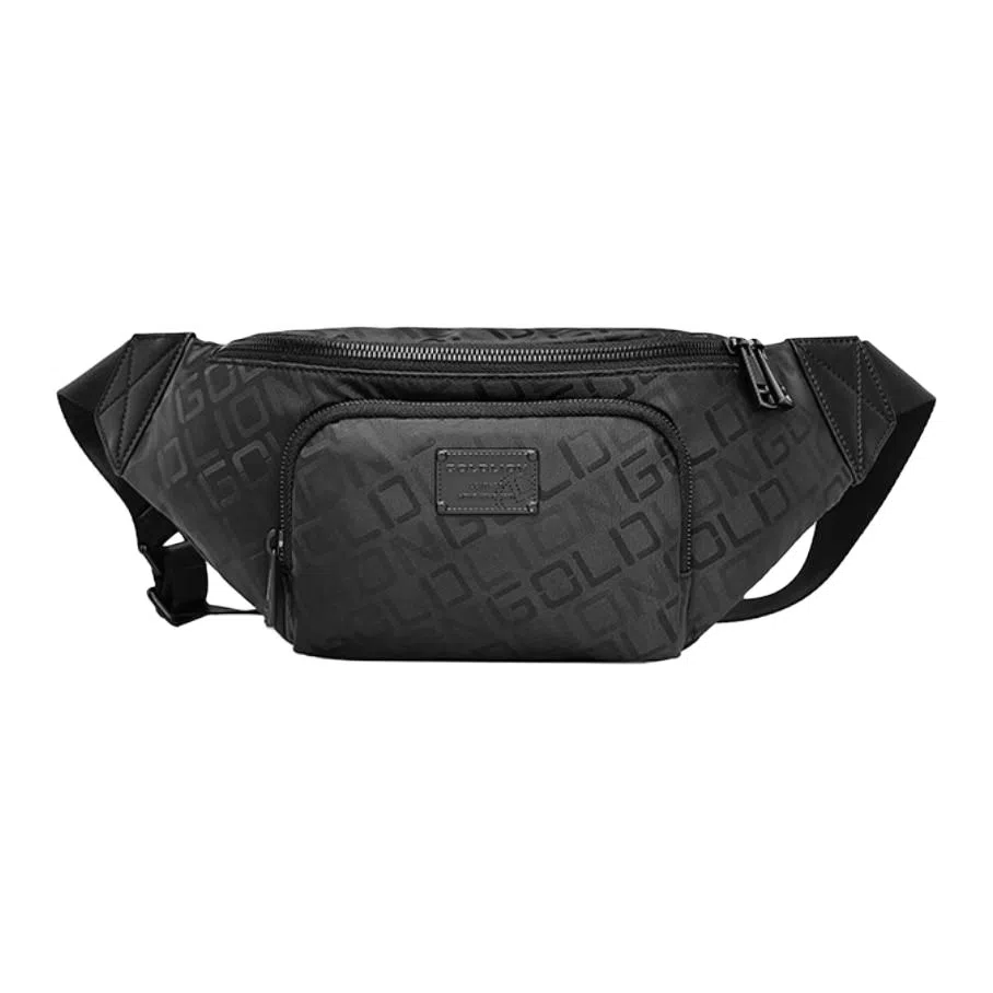 GOLDLION Business Casual Waist Bag Medium Black